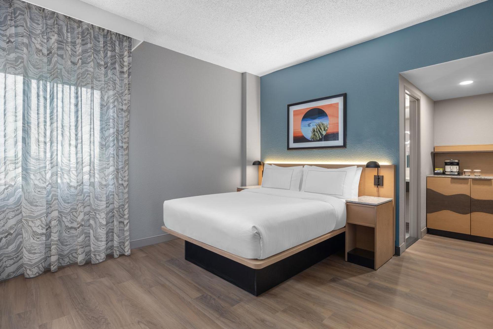 Zimmer mit Queensize-Bett
