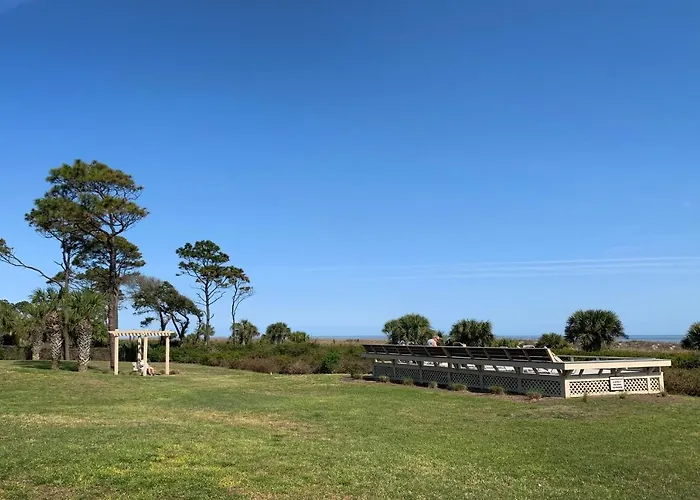 Nothing But Ocean In Forest Beach