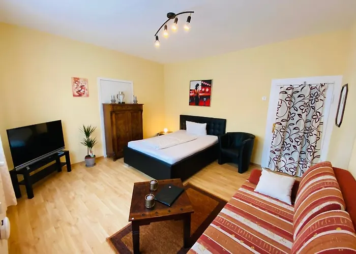 Single-Apartment bis 2 Personen, 27qm in Schleusingen, WLAN, Parkplatz