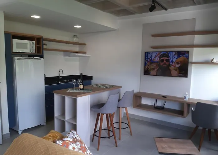 Studio contemporâneo em prédio novíssimo