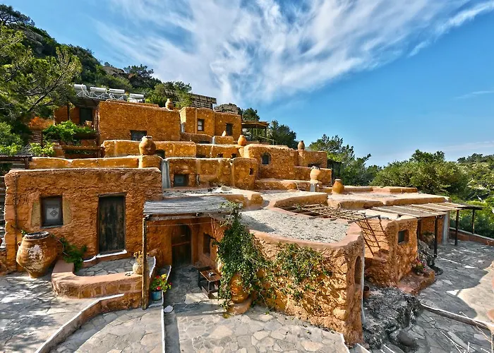 Aparthotel Aspros Potamos à Makrýgialos