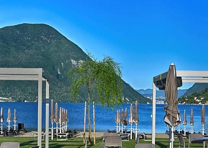 Residenza I Laghi With Private Garden Panoramic Pool Garage And Air Conditioning
