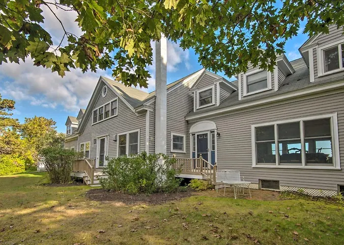 Waterfront Kennebunk Retreat On Private Beach