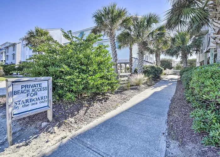 Sunny Condo - Private Ocean Isle Beach Access!