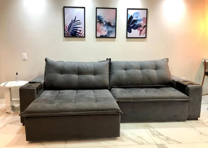 Apto Loft Novo - Porto Belo - 5 min a pé da praia