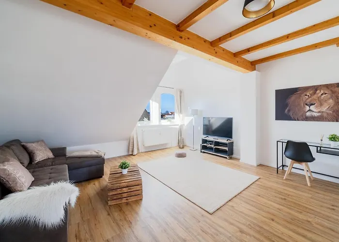 Stylisches Penthouse Zentral Balkon 75M2 Nflx