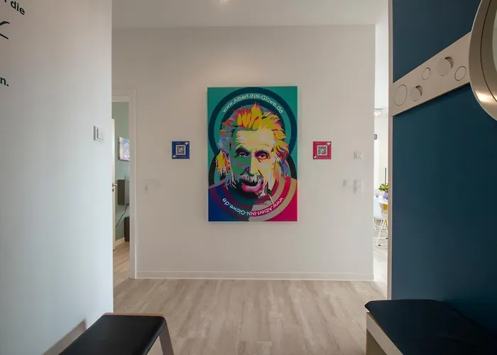 Albert-INN-Glowe - barrierefrei&3 Schlafzimmer&Coworking&Strandkorb-saisonal&Sauna im Haus&Fahrräder