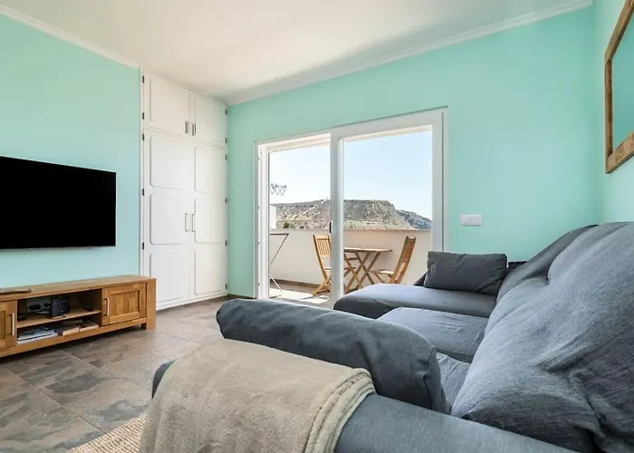 New Beach Flat With Top View - 3 Min To Sea In Luz