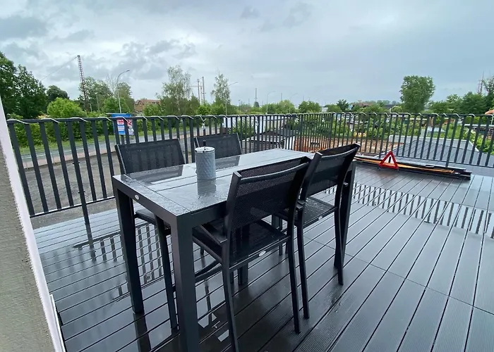 2 Raum Apartment mit Terrasse, hell und stilvoll
