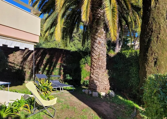 Clim Jardin Et Parking Prive -Piscine Tennis Et Park Vue Mer
