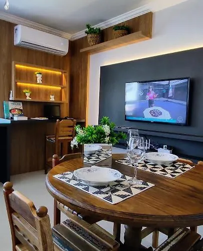 Apartamento Climatizado Familiar NOVO Ed Lírio do Vale Próx ao Termas de Piratuba SC
