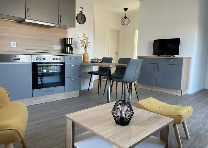 Moderne Wohnung mit Balkon inmitten der Lausitz