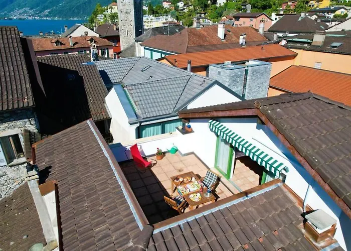 Appartamento Ascona , Rooftop Terrace Apartment