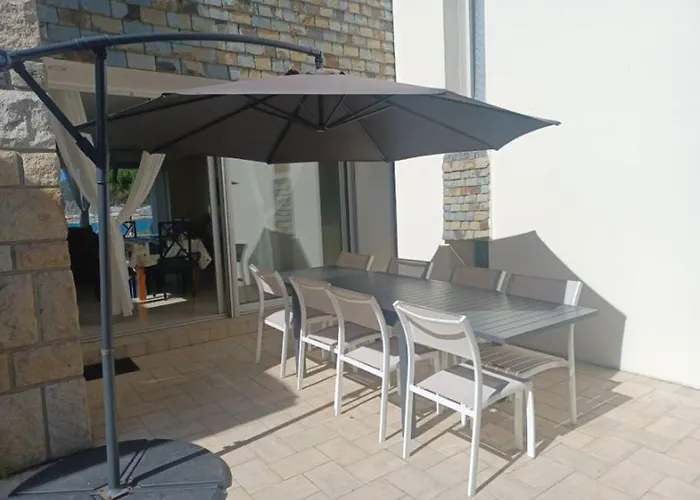 Maison Emeraude Ker Paul & Ker Julien- Appartements Vue Mer