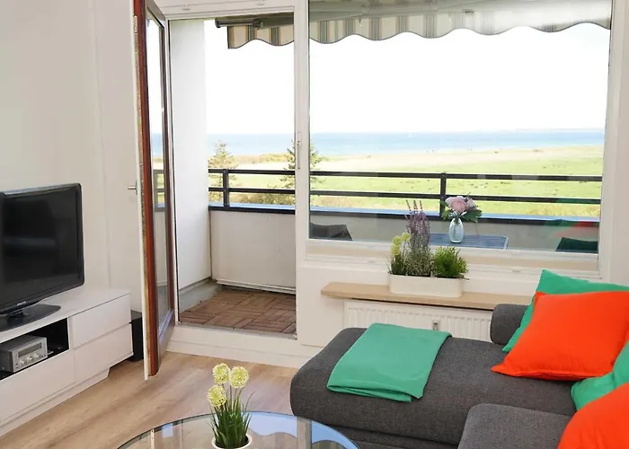 Ferienwohnung zur Seeseite - 200 m zum Strand - sehr sonnig