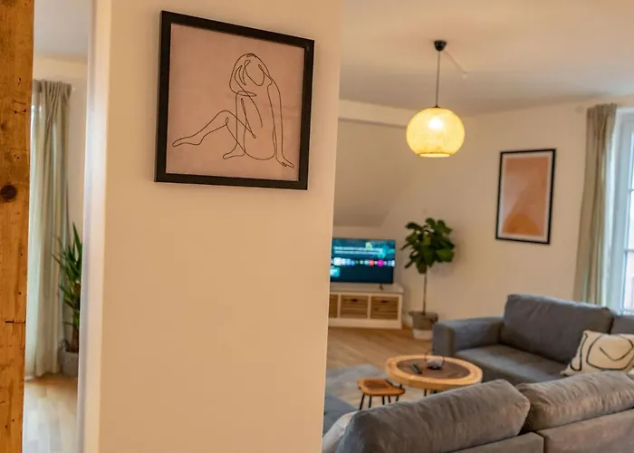 Ferienwohnung Zugspitze - 95qm Maisonette in Mering Zentrum