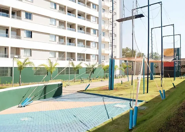 Apartamento dentro de resort próximo do Thermas dos Laranjais