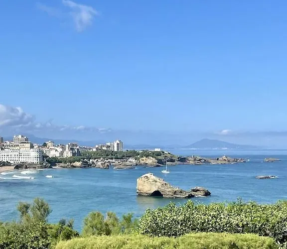 Superb Top Floor Studio, Biarritz Center.