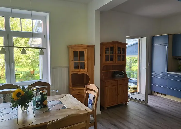 Urlaub im blauen Haus