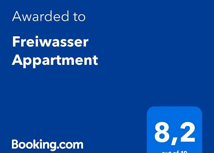 Freiwasser Appartment für 2 Personen