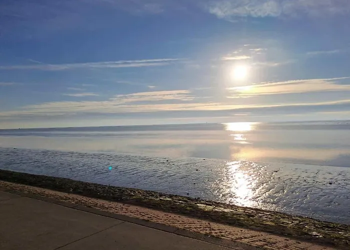 Studio mit Meerblick und großer Loggia - Direktzugang zur Nordsee