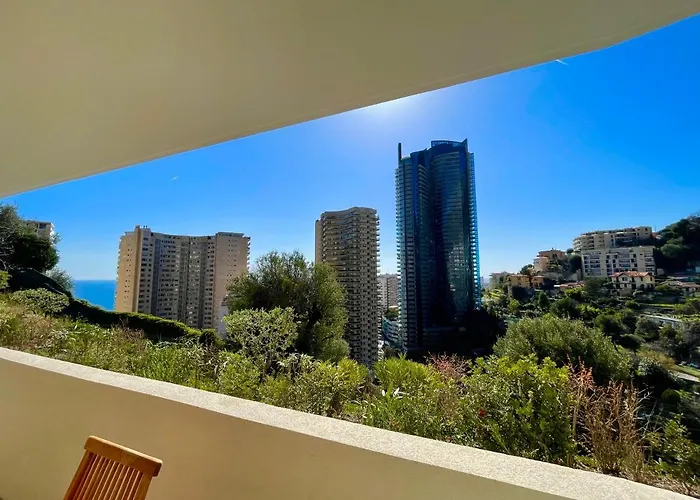 Luxueux Studio Neuf - Frontiere Monaco - Piscine - Parking Prive