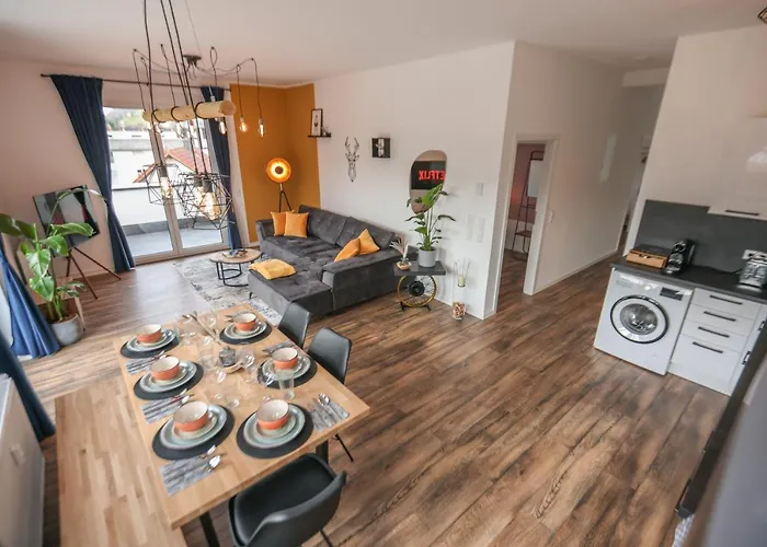 Black Forest -1- I Penthouse I 2 Balkone mit Ausblick I Boxspring I Parkplatz