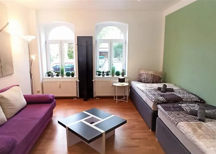 Apartment für bis zu 6 Personen mit Balkon