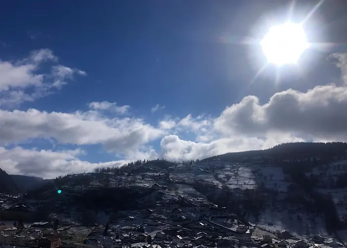 Magnifique Appartement Classe 4 Etoiles Avec Sauna Et Terrasse Dans Chalet