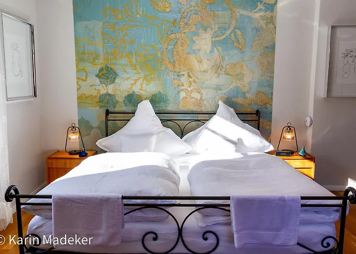 Design Ferienwohnung mit Bauerngarten