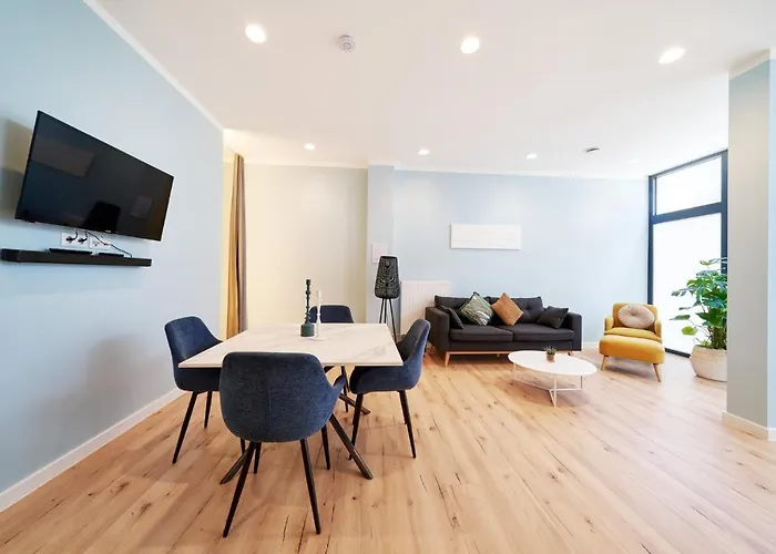 Design Apartment I Innenstadt I Küche I WIFI