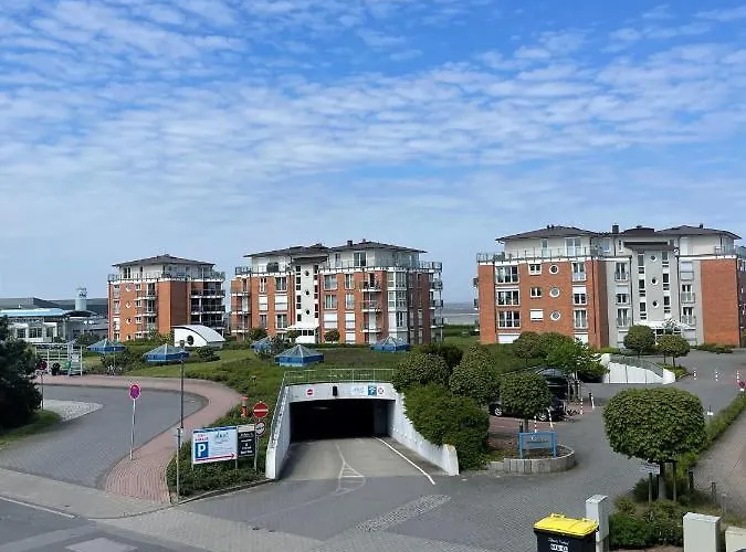 Traumhafte Ferienwohnung Seeperle in Cuxhaven - Duhnen mit Teilseeblick in 1A Lage