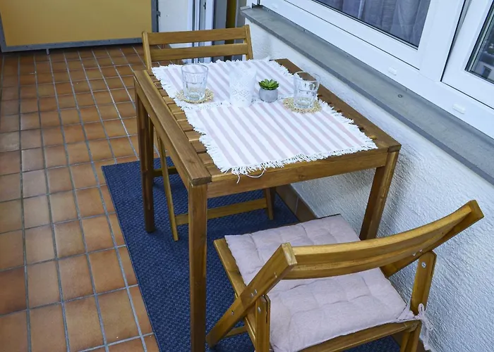 M&D Apartments nähe Volkspark mit Balkon - Netflix - Küche