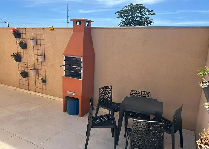flat em Olímpia com churrasqueira