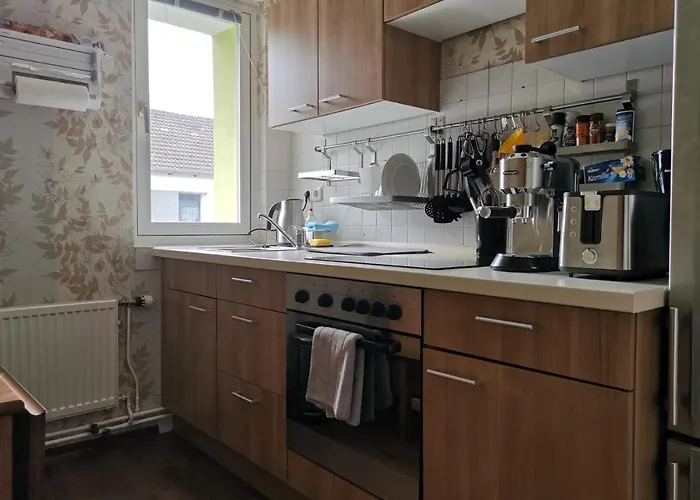 Quiet Apartment With Green View In Urban Location