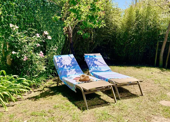 Quiet Studio With Garden 8 Min From Beach