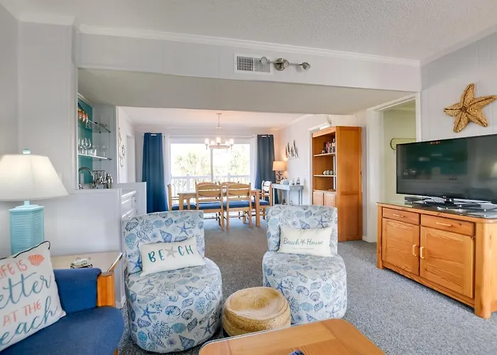 Sunny Condo - Private Ocean Isle Beach Access!