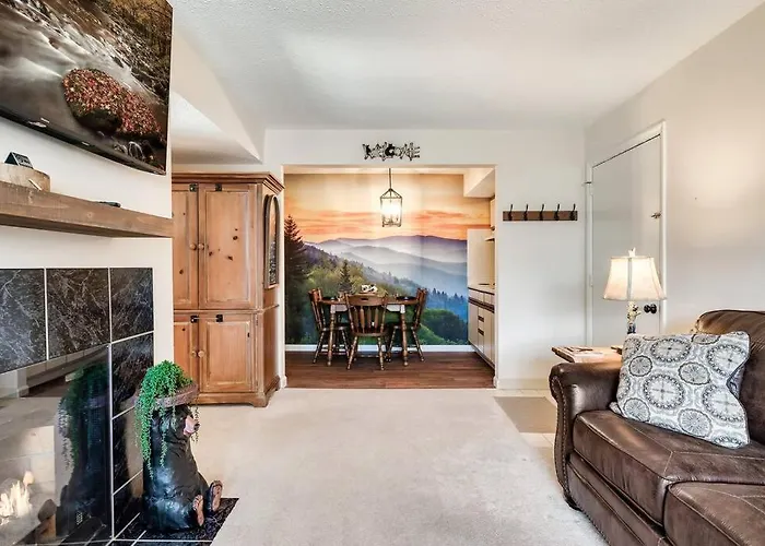 Bear Pause Retreat/Steps To Pkwy/With Indoor Pool