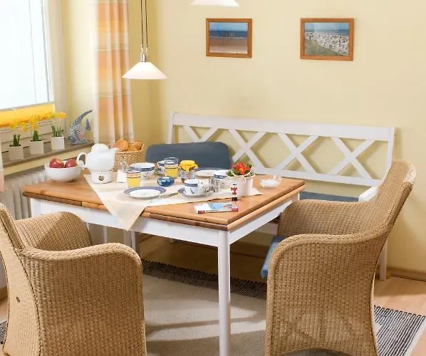 Ferienwohnung mit Meerblick und Westbalkon