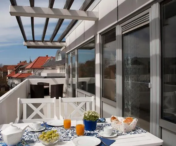 Lichtdurchflutete Ferienwohnung mit Südbalkon
