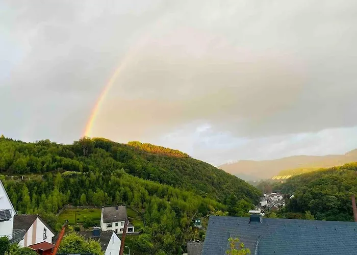 Märchenhafte FeWo White auf dem Berg im Sauerland