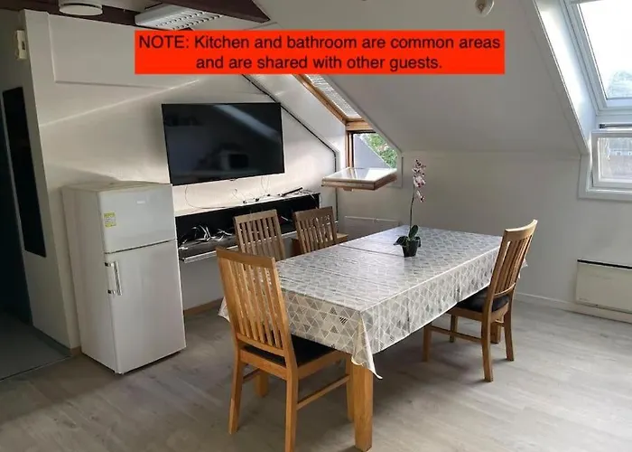 Lillehammer Guest House With Common Bath And Kitchen