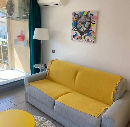 Studio/f1bis à 50 m de la plage