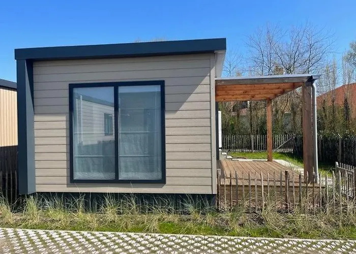 Moderne chalet met airco in Blankenberge