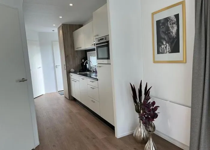 Moderne chalet met airco in Blankenberge