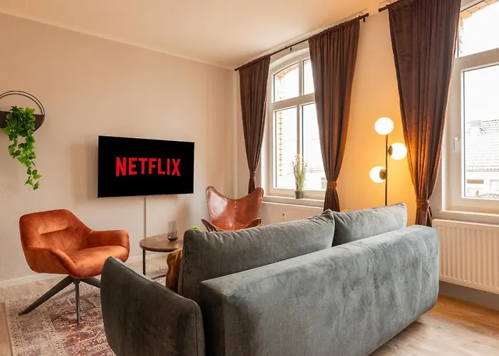 maremar - Style Apartment im Zentrum - Luxus Boxspringbett - Küche - Arbeitsplatz - Highspeed WLAN