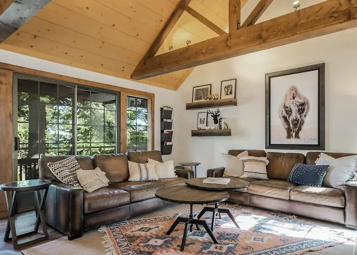 Timber Grove At Tahoe Park - Gorgeous 4Br Cabin - Tahoe Park Hoa, Pets Ok, Near Skiing