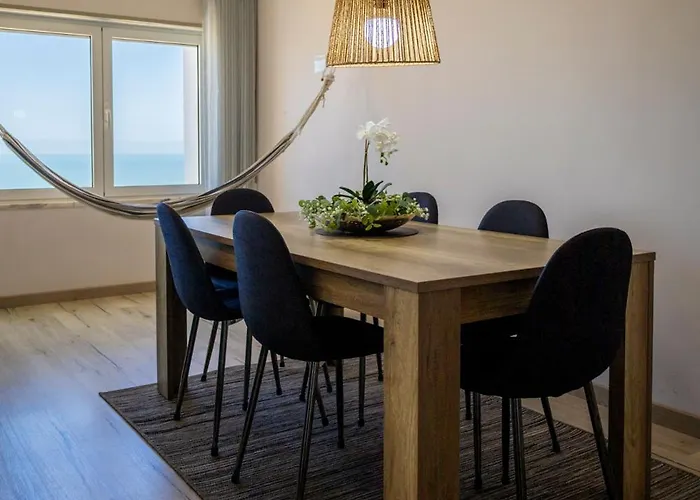 Blue House In Santa Cruz With Sea View
