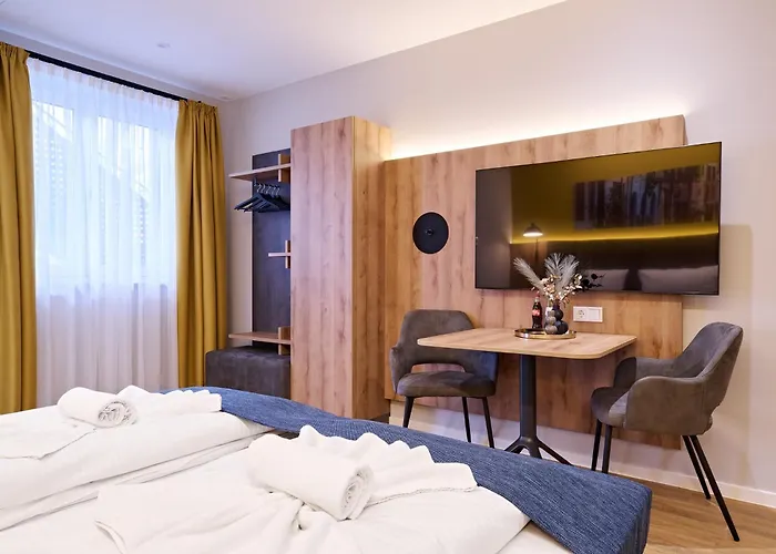 XZLLENZ Traum Studio-Apartment, Frei-Parken, U-Bahn, Küche