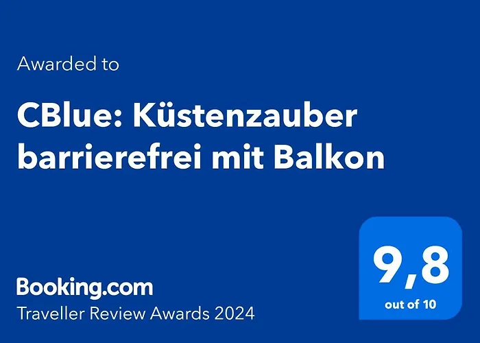 CBlue: Küstenzauber barrierefrei mit Balkon